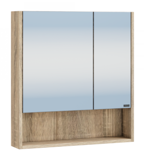 Зеркальный шкаф СанТа Мира 700404 60см янтарный